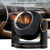 12V Winter Car-mounted Fast-heating Air Heater Window Glass Defogging Heater(White)