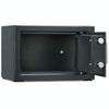 Small Steel Security Safe Box - Digital Keypad - Wall Mountable - Black