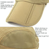 outfly 360 Degree Anti-Ultraviolet Hat Quick Drying Sun Cap, Size: Adjustable(Adult Light Gray)