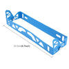 Car Auto Universal Aluminum Alloy Modified License Plate Frame Holder(Blue)