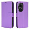 For ASUS Zenfone 9 Diamond Texture Leather Phone Case(Purple)