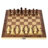 44 x 44cm 3 In 1 Wooden Chess Set Foldable Chess Board For Kids Adults