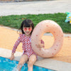 Thickened Children Swimming Ring Inflatable Underarm Ring 50cm(Cherry)