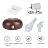 Wood Essential Oil Diffuser Aromatherapy Machine Automatic Alcohol Sprayer, Plug Specification:UK Plug(Dark Brown)