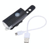 Bicycle Highlight USB Rechargeable Lamp Waterproof Bicycle Headlight Taillight Set(Headlight + Taillight)