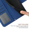 For Samsung Galaxy XCover7 Pro Skin Feel Sun Flower Embossed Flip Leather Phone Case with Lanyard(Dark Blue)