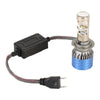 H7 Pair 55W 6000lm 6000K Car LED Mini Lens Headlight Bulb