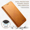 For Samsung Galaxy S25+ 5G Suteni Calf Texture Horizontal Flip Leather Phone Case(Khaki)