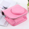Retro Style Full Body Camera PU Leather Case Bag with Strap for FUJIFILM instax mini 9 / mini 8+ / mini 8(Pink)