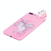 For iPhone 7 Plus / 8 Plus Shockproof Cartoon TPU Protective Case(Unicorn)