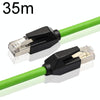 35m CAT6 Double Shielded Gigabit Industrial Cable Vibration-Resistant And Highly Flexible Drag Chain Cable