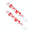 Halloween Party Decoration Blood Print Masquerade Props Horror Costume Cosplay Props, Style: Bloodstained Socks(Average)