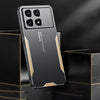 For Xiaomi Redmi K70 Pro Blade Series TPU Hybrid Metal Phone Case(Gold)