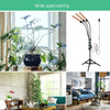 LED Growth Lamp Full-Spectrum Floor Tripod Plant Lamp Indoor Breeding Folding Filling Light, Specification: Three Head EU Plug