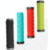 MEROCA Mountain Bike Anti-slip Shock Absorber Riding Grip Cover, Style: Bilateral Lock Skull ME23 Red