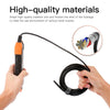 T20 4.3 inch IPS Color Screen 7.9mm Dual Cameras Waterproof Hard Cable Digital Endoscope, Length:10m(Black Orange)