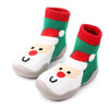 D2293 Children Cartoon Christmas Floor Socks Non-slip Shoes, Size: 20-21(Santa Claus)