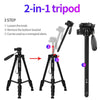 JMARY KP2254 Three colors are available Cell Phone SLR Outdoor Photography Tripod Stand(Red)