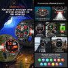 HT22 1.46 inch Smart Sport Watch, Support Bluetooth Call / Sleep / Heart Rate / Blood Pressure Health Monitor(Orange)