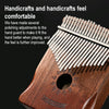 17 Tone Acacia Wood Thumb Piano Kalimba Musical Instruments(Coffee-Cat)