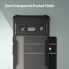 For Google Pixel 6 Pro Armor Glaze PC Hybrid TPU Phone Case(Black)