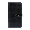 For Asus Zenfone 7 ZS670KS idewei Crocodile Texture Horizontal Flip Leather Case with Holder & Card Slots & Wallet(Black)