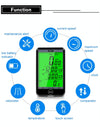 SUNDING SD-576A Waterproof Bike Cycling Odometer Stopwatch LED Digital Rate Speedometer Watch