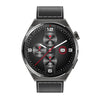 KT62 1.36 inch TFT Round Screen Smart Watch Supports Bluetooth Call/Blood Oxygen Monitoring, Strap:Leather Strap(Black)