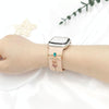 3pcs/set Watch Universal Silicone Strap Decoration Ring Decorative Nails, Style: Bow