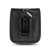 HAWEEL Flip Phone Nylon Cloth Belt Clip Carrying Pouch Bag (Black)
