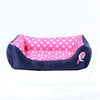 Pink Cartoon Pet Bed - Medium - Soft & Washable