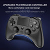 398 Bluetooth 5.0 Wireless Game Controller for PS4 / PC / Android(Black)