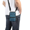 Denim Casual Waist Bag Crossbody Shoulder Bag(Blue)