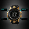 SKMEI 1475 Men Multifunctional Sports Watch Students Outdoor Waterproof Digital Watch(ArmyGreen)