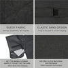 Outdoor Winter Camping Warm USB Heating Cushions With Backrest(Black)