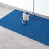 Thickened PVC Can Be Spliced  Floor Mat Kitchen Bathroom Anti-Slip Foot Pad Hollow Injection Pad, Size: 30x30x1.5cm(Blue)