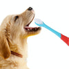 Dual-Head Pet Toothbrush (Blue) - Cat & Dog Teeth Cleaning