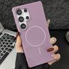 For Samsung Galaxy S25 Ultra 5G Glossy TPU Shockproof MagSafe Phone Case(Purple)