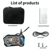 P120 Rotatable 8mm Dual Lenses Industrial Endoscope with Screen, 9mm Tail Pipe Diameter, Spec:5m Tube