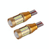 2 PCS  T15-4014-32SMD + 1CREE  5W 650LM White Light LED Decode Car Clearance Lights Lamp, DC12VGold