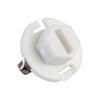 10 PCS B8.4 0.2W DC12V Wedge Instrument Panel COB LED Light Dashboard Gauge Cluster Indicator Lamp Bulb (White Light)