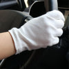 12 Pairs Pure Cotton Working Gloves, Thickened SizeFree Size