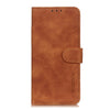 For Alcatel 1B 2022 KHAZNEH Retro Texture Horizontal Flip Leather Phone Case(Brown)