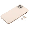 iPhone XS Max Back Housing Cover (Gold) - iP12 Pro Max Style
