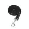 5m Reflective Dog Leash - Padded Handle - Black - Small/Medium