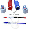 58cm Short Electric Oil Pump Oil Pipe Automotive Supplies Water Pump Oiler(Blue)