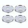 4 PCS Metal Car Styling Accessories Car Emblem Badge Sticker Wheel Hub Caps Centre Cover