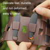 Sunnylife MM3-SN443 For Mini 3 Pro Propeller Blades + Silicone Folding Storage Bag(Silver Tip+Brown Bag)