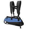 Dog Carrier Backpack, Horizontal, M (Black/Blue) - Mobility Aid