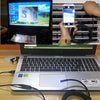 Micro USB Endoscope Snake Tube Inspection Camera with 6 LED for OTG Android Phone, Lens Diameter: 7mm, Length: 5m Hard Cable